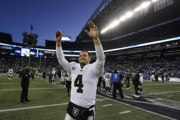 Jacobs caps huge day with TD in OT Raiders beat Seahawks AP News